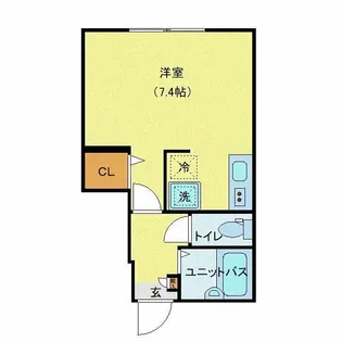 AZEST-RENT青砥【1階】の間取り