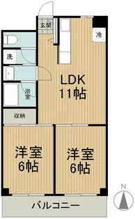 スターライトヴィラ2【3階】の間取り