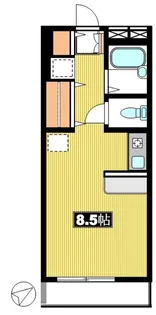 ビラージュU【3階】の間取り