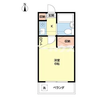 エステートピア【2階】の間取り