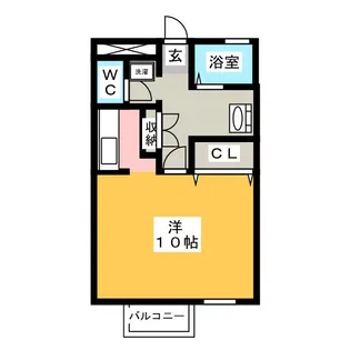 エクセルシオール【2階】の間取り