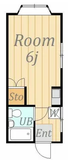 ベイハウス山手【2階】の間取り