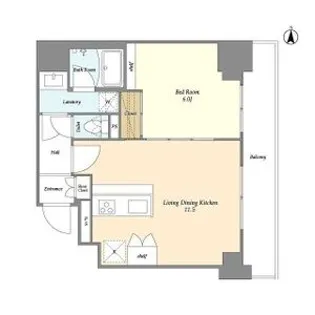 TSレジデンス北上野【3階】の間取り