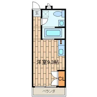 CASA OKUNISHI【2階】の間取り