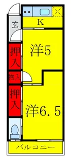 寿荘【2階】の間取り