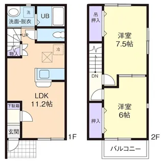ハッピーベルの間取り