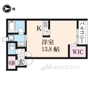プレステ柳町2丁目弐番館【2階】の間取り