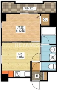 イ・メゾン麹屋【5階】の間取り