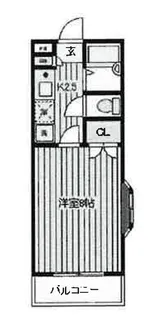 KAMELIA【3階】の間取り