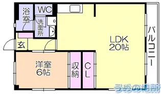 翠水ビル【3階】の間取り