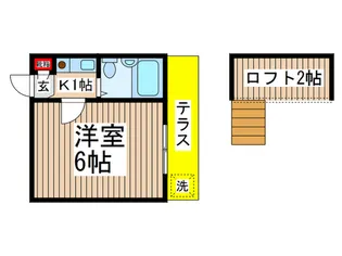 アラモ-ドマクハリ【1階】の間取り