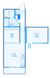 Fenice Hakuraku【2階】の間取り