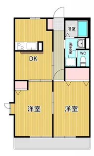 エスポワール松ヶ丘【1階】の間取り