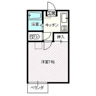 パールハイツ【1階】の間取り