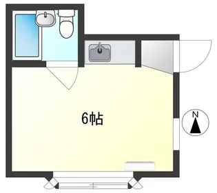 ハイム成城【1階】の間取り