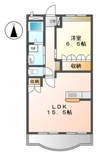 ジュピター【2階】の間取り