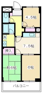 シャトー・レ・セルズィエール【2階】の間取り