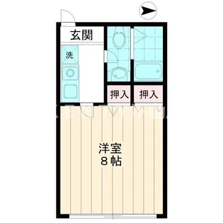 グリーンクロス西中延【2階】の間取り