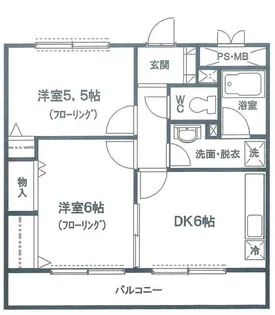 シュプレーム【3階】の間取り