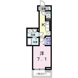 ラ コリーヌ N【3階】の間取り