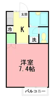 第2プリンスハイツ【1階】の間取り