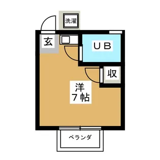 ヤングアプト【2階】の間取り