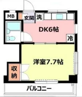 ドエル星野【3階】の間取り