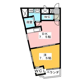 グラディーレ【5階】の間取り