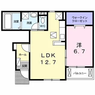 カンポ【1階】の間取り