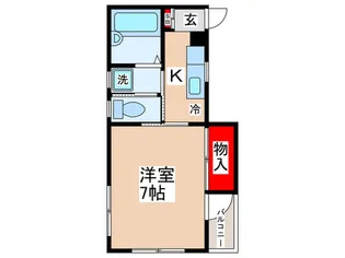 橋詰ビル【3階】の間取り
