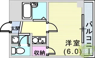 ヴァルグランディール【5階】の間取り
