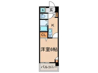 セシーズイシイ6【3階】の間取り