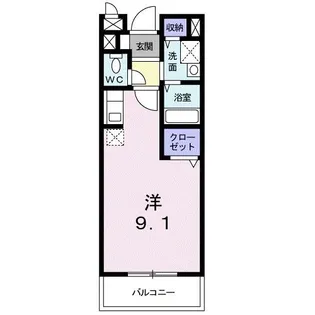 ヴィラージュ グランドール【3階】の間取り