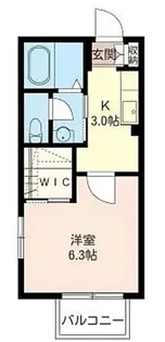 モカコート【2階】の間取り