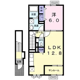 グランコートIII【2階】の間取り
