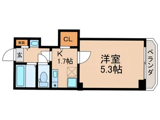 高野台ハイツ【2階】の間取り