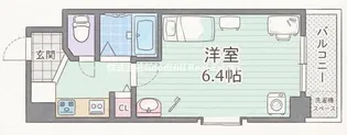 Fr.imp大阪三国【4階】の間取り