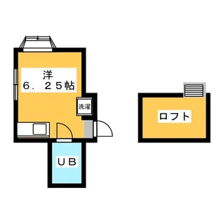 ハイツひばりヶ丘【1階】の間取り