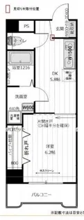 光10マンション【4階】の間取り