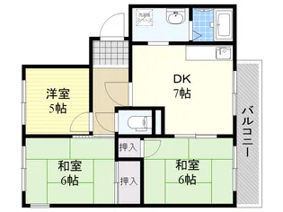 パティオ赤坂【2階】の間取り