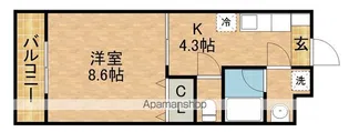 FaceT【3階】の間取り