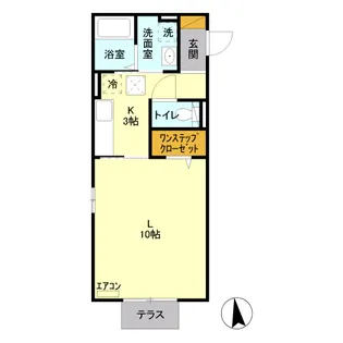 Grandsophia【1階】の間取り