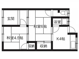 広島県福山市手城町1【一戸建】の間取り