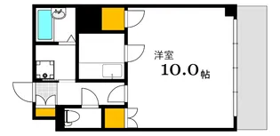 FUJIビル26【9階】の間取り