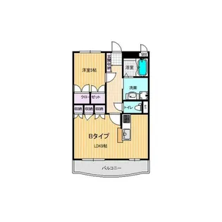 エスプリ【4階】の間取り
