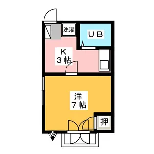 バーディー【2階】の間取り