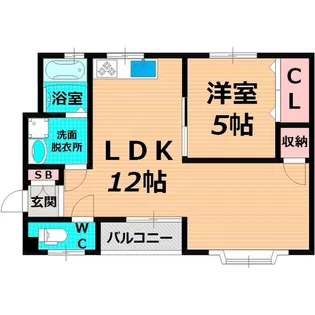 大阪府大阪市城東区今福南1【マンション】の間取り