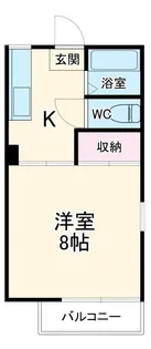 シティパル K【2階】の間取り