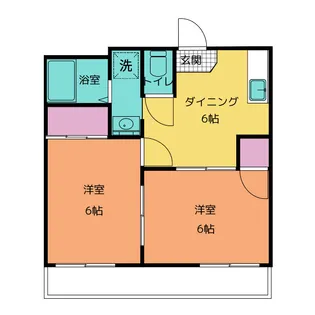 シティハイム高橋【3階】の間取り