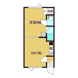 エヌズレジデンス【2階】の間取り
